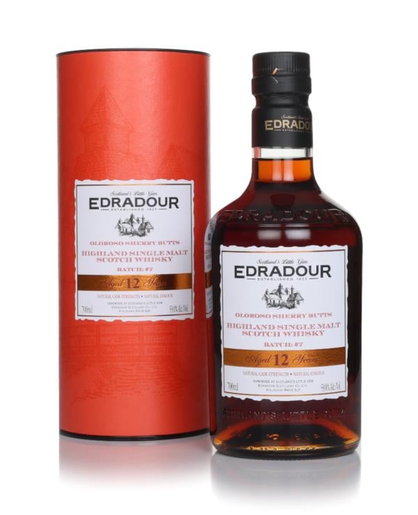 Edradour 12 Year Old 2013 Sherry Cask Strength Batch #7 Single Malt Whisky Edradour 12 Year Old 2013 Sherry Cask Strength Batch #7 Single Malt Whisky