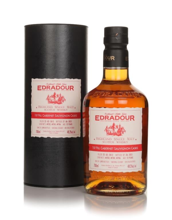 Edradour 13 Year Old 2012 - Michael Eppan Cabernet Sauvignon Single Malt Whisky Edradour 13 Year Old 2012 - Michael Eppan Cabernet Sauvignon Single Malt Whisky