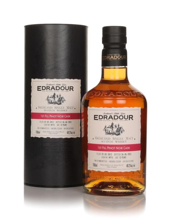 Edradour 13 Year Old 2012 - Michael Eppan Pinot Noir Single Malt Whisky Edradour 13 Year Old 2012 - Michael Eppan Pinot Noir Single Malt Whisky
