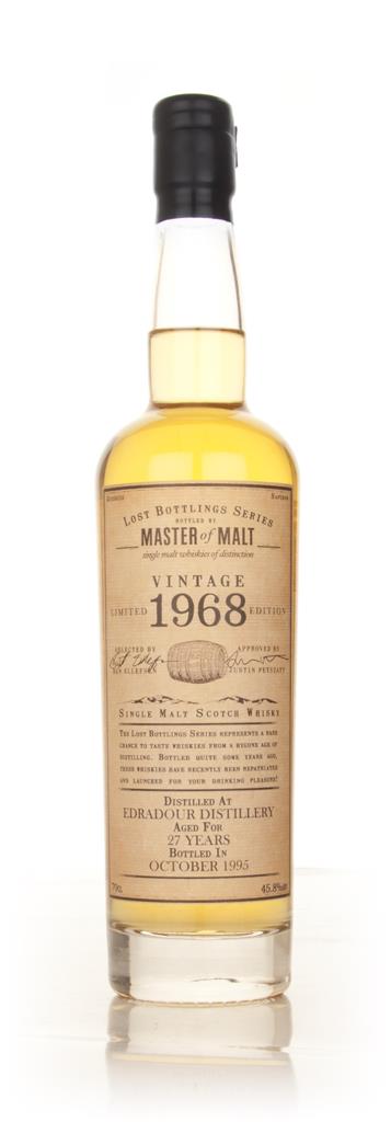 Edradour 27 Year Old 1968 - Lost Bottlings Series (Master of Malt) Single Malt Whisky