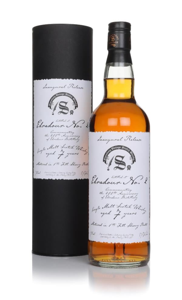Edradour 7 Year Old 2018 - No.2 Inaugural Release (Signatory) Single Malt Whisky
