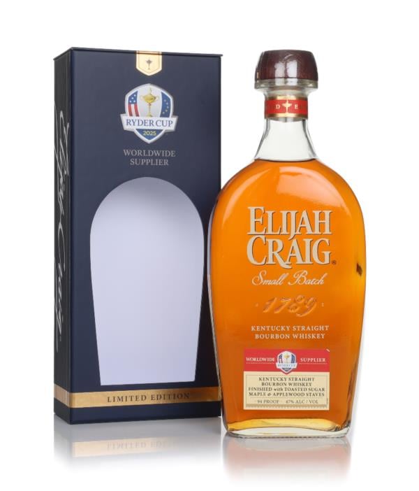 Elijah Craig Ryder Cup 2025 Limited Edition Bourbon Whiskey Elijah Craig Ryder Cup 2025 Limited Edition Bourbon Whiskey