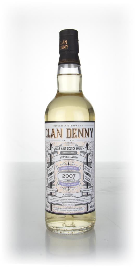 Fettercairn 10 Year Old 2007 (cask 12065) - Clan Denny (Douglas Laing) Single Malt Whisky