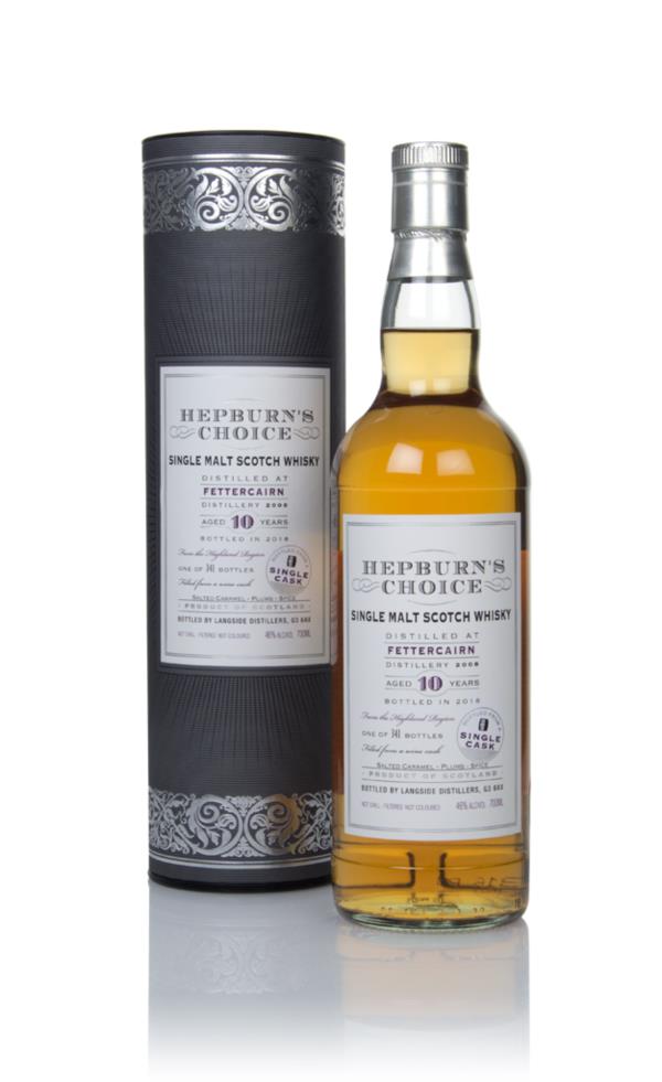 Fettercairn 10 Year Old 2008 - Hepburn's Choice (Langside) Single Malt Whisky