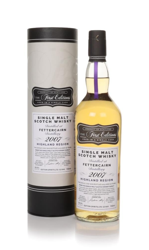 Fettercairn 16 Year Old 2007 (cask 20612) - The First Editions (Hunter Single Malt Whisky