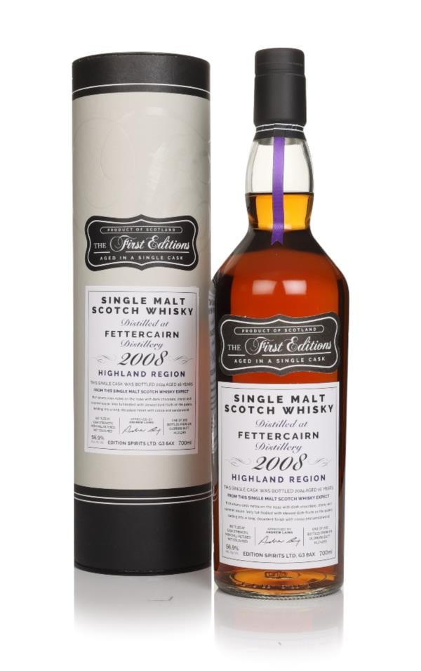 Fettercairn 16 Year Old 2008 (cask HL21245) - The First Editions (Hunt Single Malt Whisky