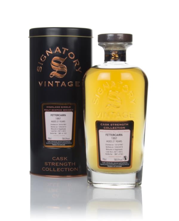 Fettercairn 21 Year Old 1997 (casks 5611 & 5612) - Cask Strength Colle Single Malt Whisky