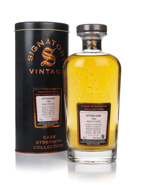 Fettercairn 25 Year Old 1995 (cask 2818 & 2822) - Cask Strength Collec Single Malt Whisky