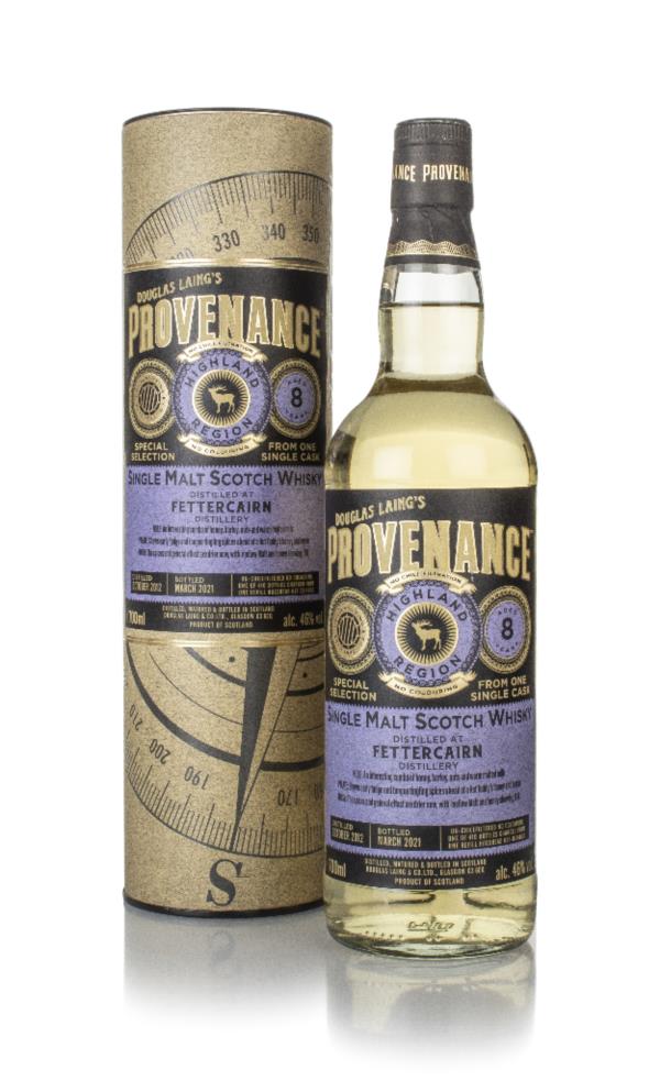Fettercairn 8 Year Old 2012 (cask 14663) - Provenance (Douglas Laing) Single Malt Whisky