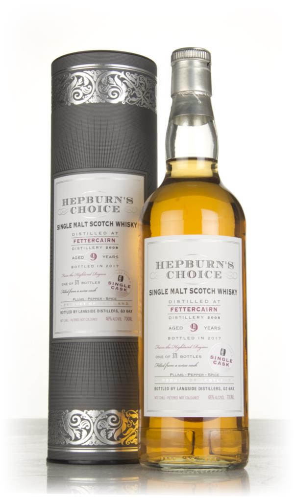 Fettercairn 9 Year Old 2008 - Hepburn's Choice (Langside) Single Malt Whisky