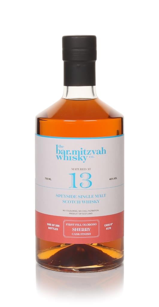 The Bar Mitzvah 13 Year Old cask 179 Sherry Cask Finish Fruitful Single Malt Whisky