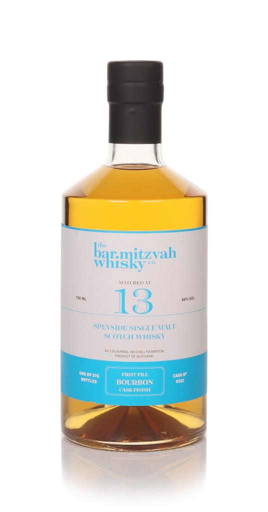 The Bar Mitzvah 13 Year Old cask 181 Bourbon Cask Finish Fruitful Single Malt Whisky