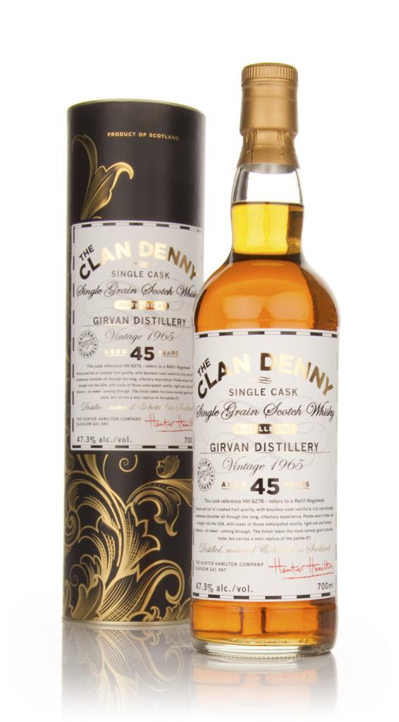 Girvan 45 Year Old 1965 - The Clan Denny (Douglas Laing) Grain Whisky