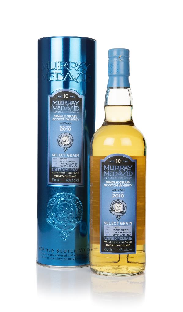 Girvan 10 Year Old 2010 - Select Grain (Murray McDavid) Grain Whisky