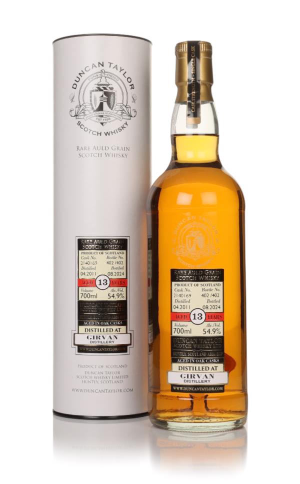 Girvan 13 Year Old 2011 (cask 2140169) - Single Cask (Duncan Taylor) Grain Whisky