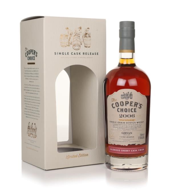 Girvan 16 Year Old 2006 (cask 523223) - The Cooper's Choice (The Vinta Grain Whisky