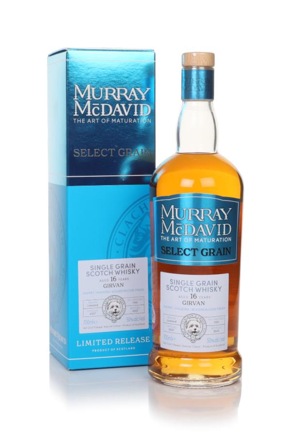 Girvan Grain 16 Year Old 2007 - Select (Murray Mcdavid) Whisky