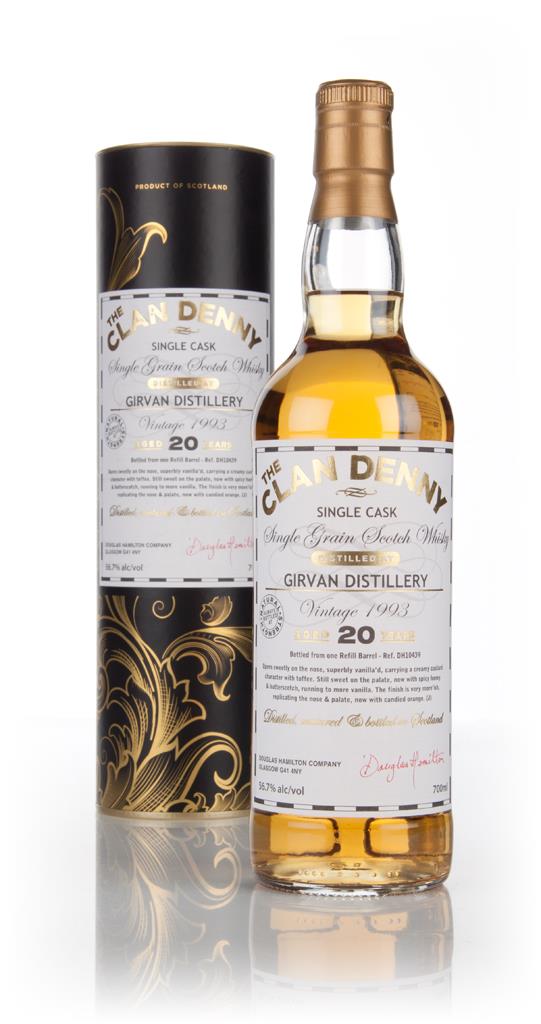 Girvan 20 Year Old 1993 (cask 10439) - Clan Denny (Douglas Laing) Grain Whisky