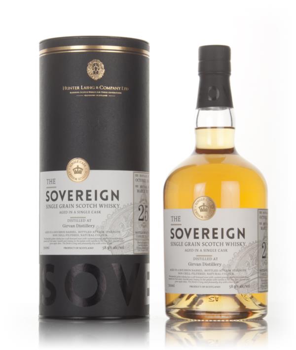 Girvan 25 Year Old 1991 (cask 13285) - The Sovereign (Hunter Laing) Grain Whisky