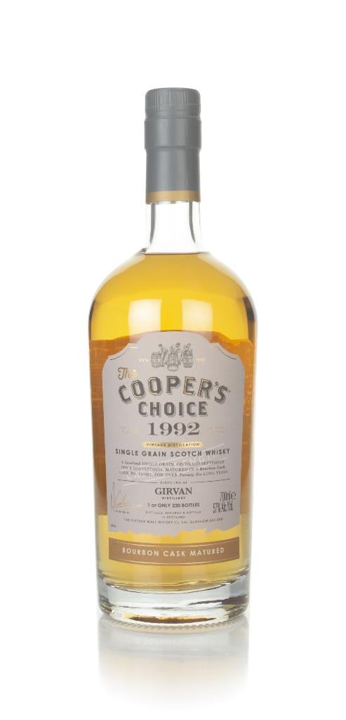 Girvan 26 Year Old 1992 (cask 133087) - The Cooper's Choice (The Vinta Grain Whisky