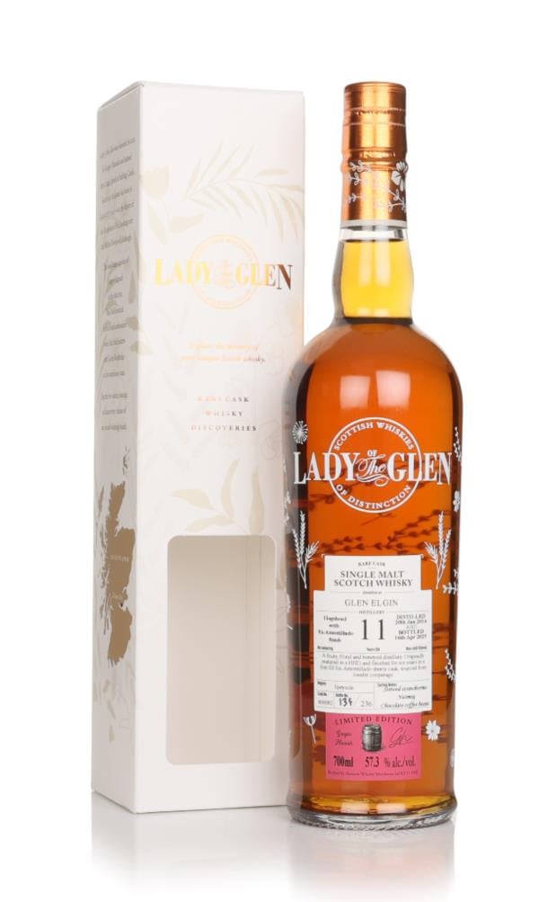 Glen Elgin 11 Year Old 2014 (cask 800982) - Lady of the Glen (Hannah W Single Malt Whisky