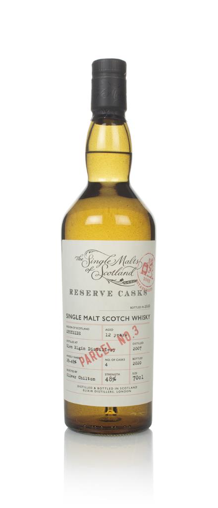 Glen Elgin 12 Years Old 2007 (Parcel No.3) - Reserve Casks (The Single Single Malt Whisky