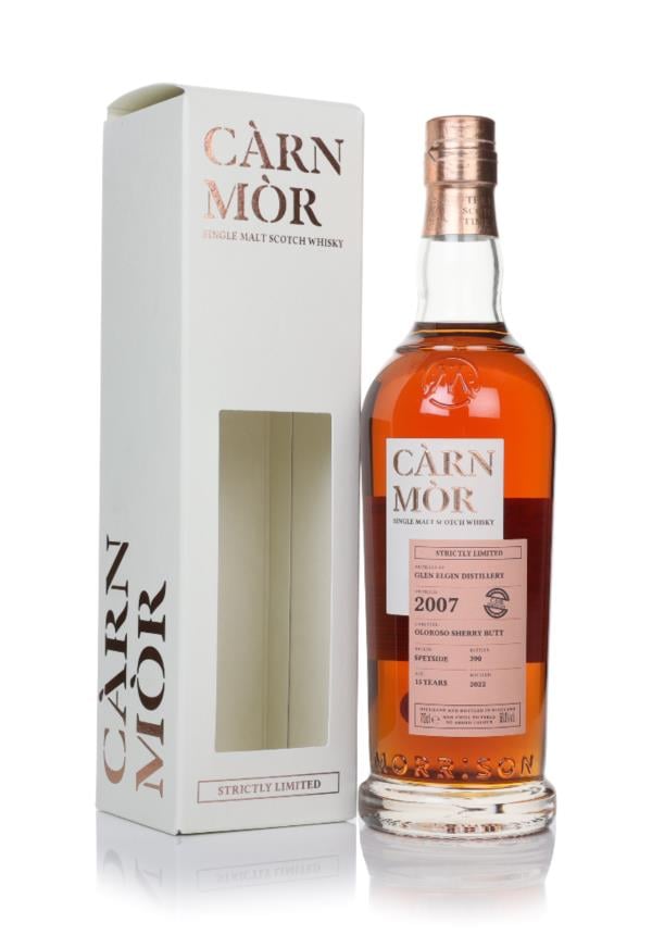 Glen Elgin 15 Year Old 2007 - Strictly Limited (Carn Mor) Single Malt Whisky