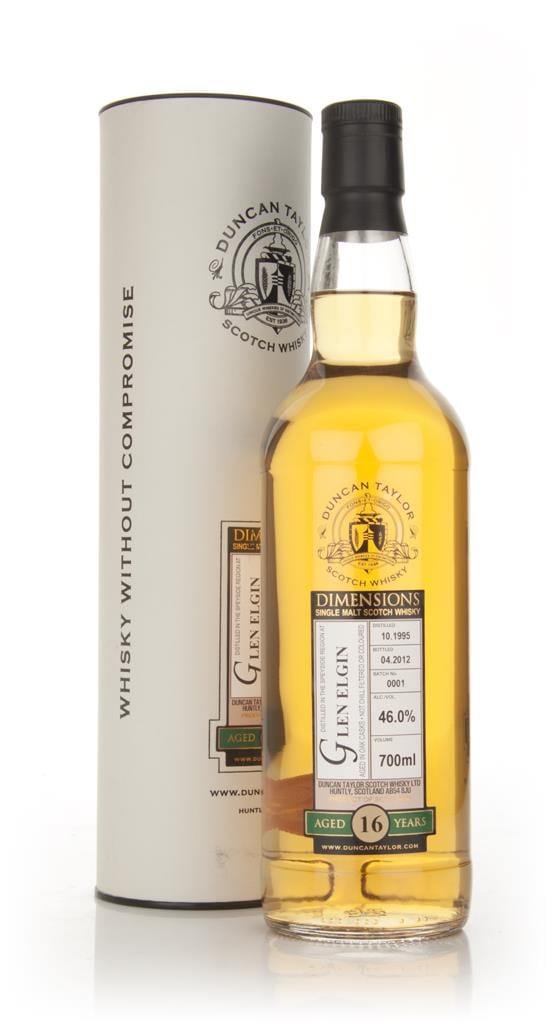 Glen Elgin 16 Year Old 1995 - Dimensions (Duncan Taylor) Single Malt Whisky