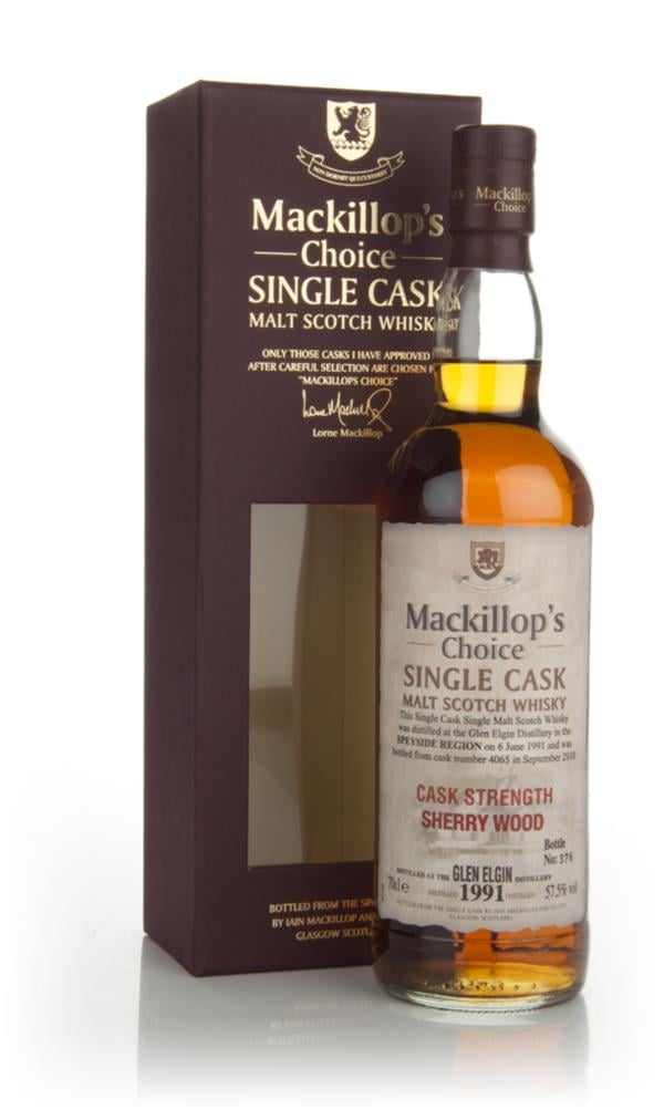 Glen Elgin 19 Year Old 1991 (cask 4065) - Mackillop's Choice Single Malt Whisky