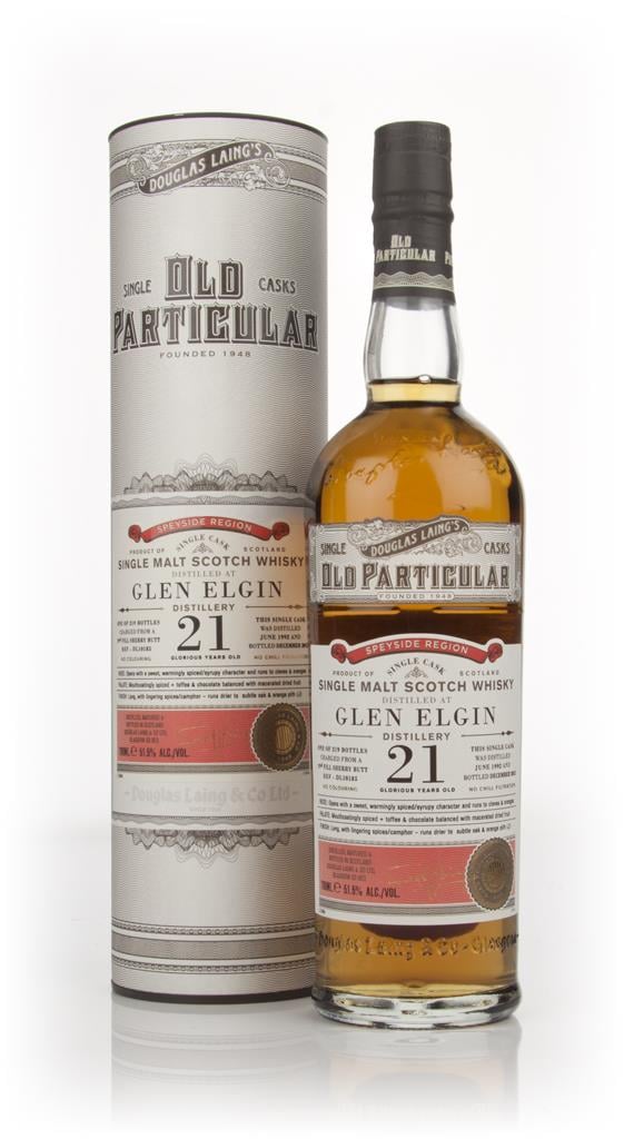 Glen Elgin 21 Year Old 1992 (cask 10185) - Old Particular (Douglas Lai Single Malt Whisky