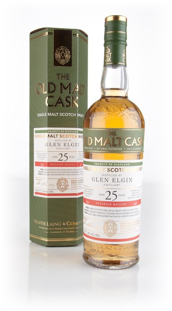 Glen Elgin 25 Year Old 1990 (cask 12155) - Old Malt Cask (Hunter Laing Single Malt Whisky