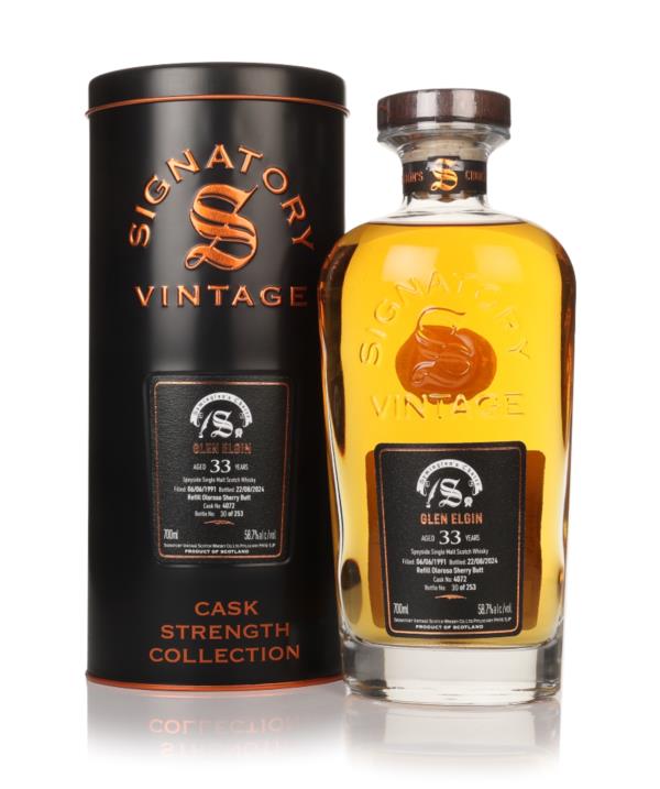 Glen Elgin 33 Year Old 1991 (cask 4072) - Cask Strength Collection (Si Single Malt Whisky