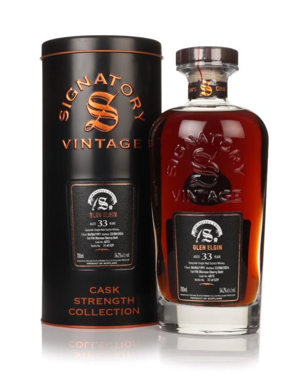 Glen Elgin 33 Year Old 1991 (cask 4073) - Cask Strength Collection (Si Single Malt Whisky