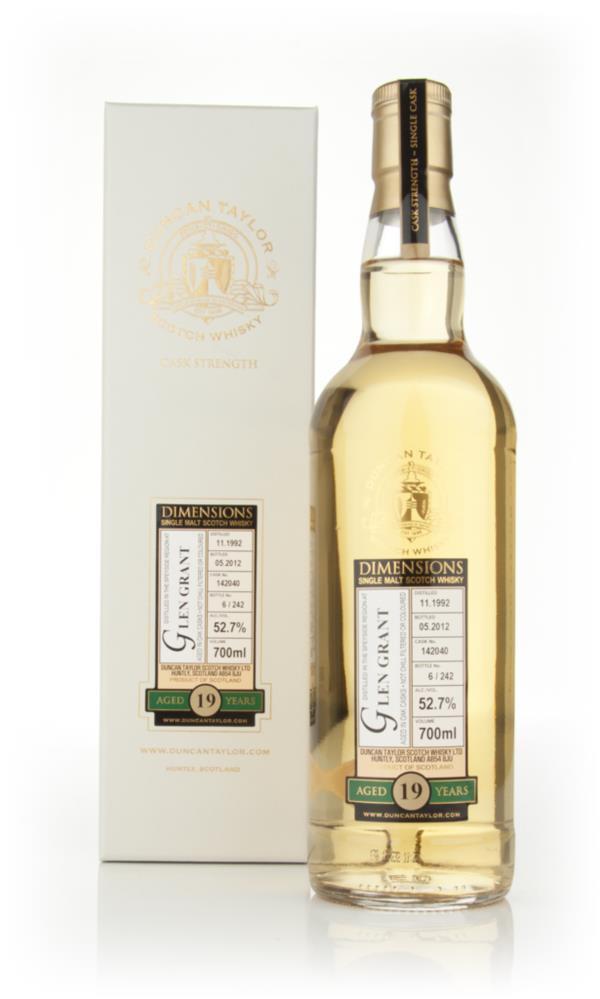 Glen Grant 19 Year Old 1992 - Dimensions (Duncan Taylor) Single Malt Whisky