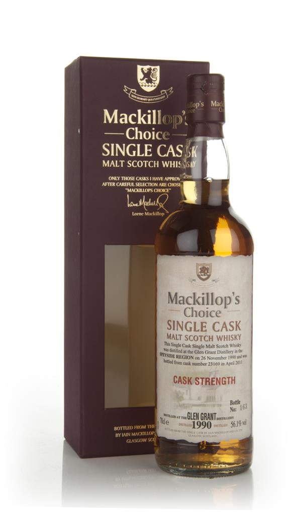 Glen Grant 20 Year Old 1990 (cask 23169) - Mackillop's Choice Single Malt Whisky
