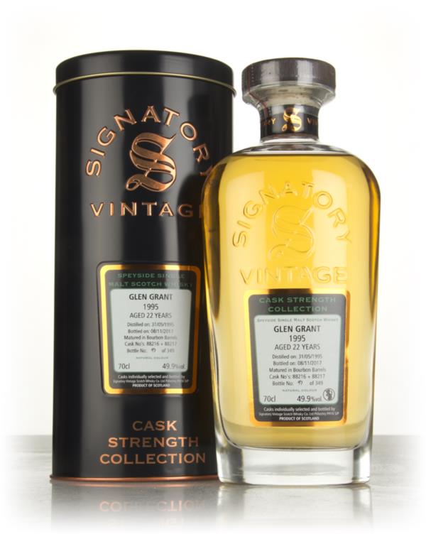 Glen Grant 21 Year Old 1995 (casks 88216 & 88217) - Cask Strength Coll Single Malt Whisky