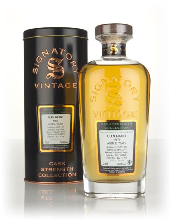 Glen Grant 22 Year Old 1995 (casks 88213 & 88214) - Cask Strength Coll Single Malt Whisky