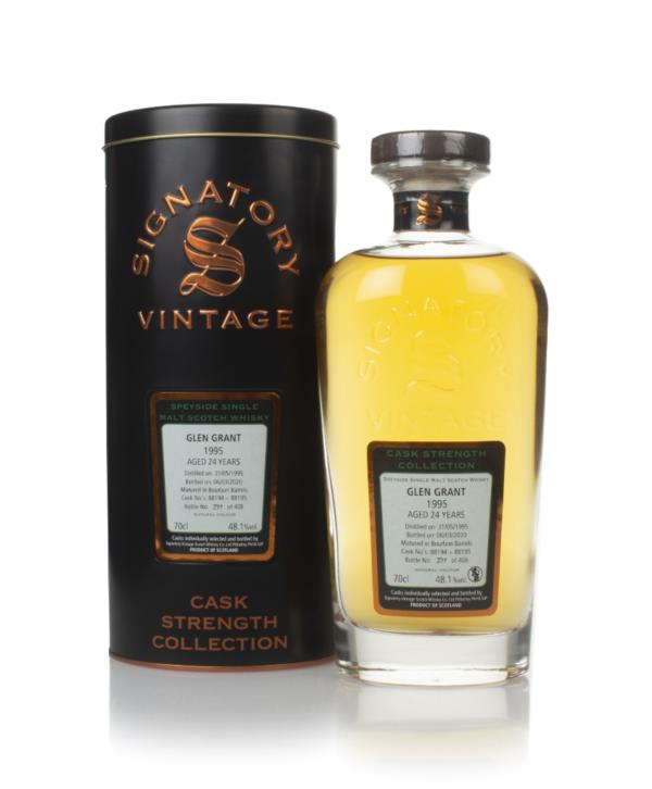 Glen Grant 24 Year Old 1995 (casks 88194 & 88195) - Cask Strength Coll Single Malt Whisky