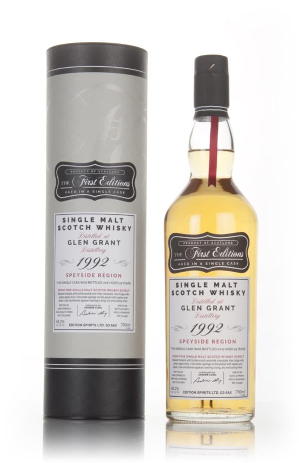 Glen Grant 25 Year Old 1992 (cask 13358) - The First Editions (Hunter Single Malt Whisky
