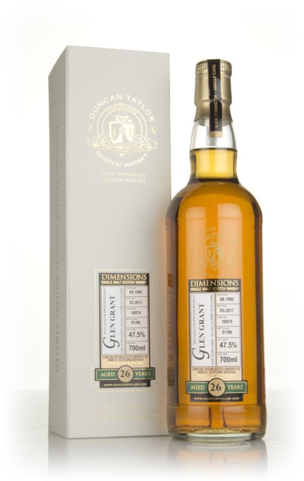 Glen Grant 26 Year Old 1990 (cask 16979) - Dimensions (Duncan Taylor) Single Malt Whisky