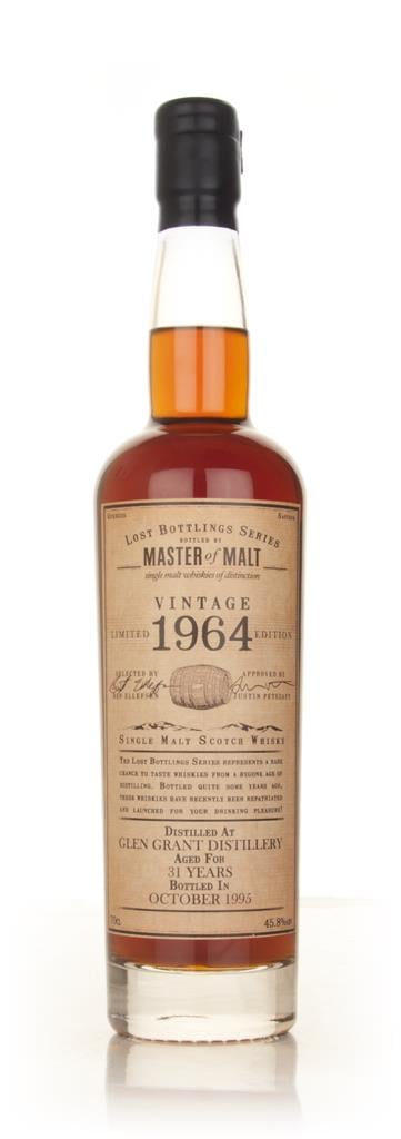 Glen Grant 31 Year Old 1964 - Lost Bottlings Series (Master of Malt) Single Malt Whisky