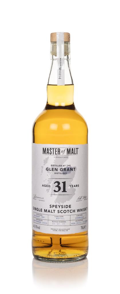 Glen Grant 31 Year Old 1991 Single Cask (Master of Malt) Single Malt Whisky