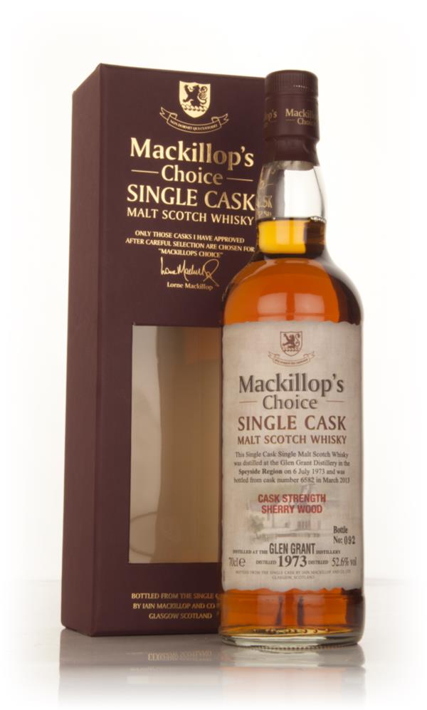 Glen Grant 39 Year Old 1973 (cask 6582) - Mackillop's Choice Single Malt Whisky