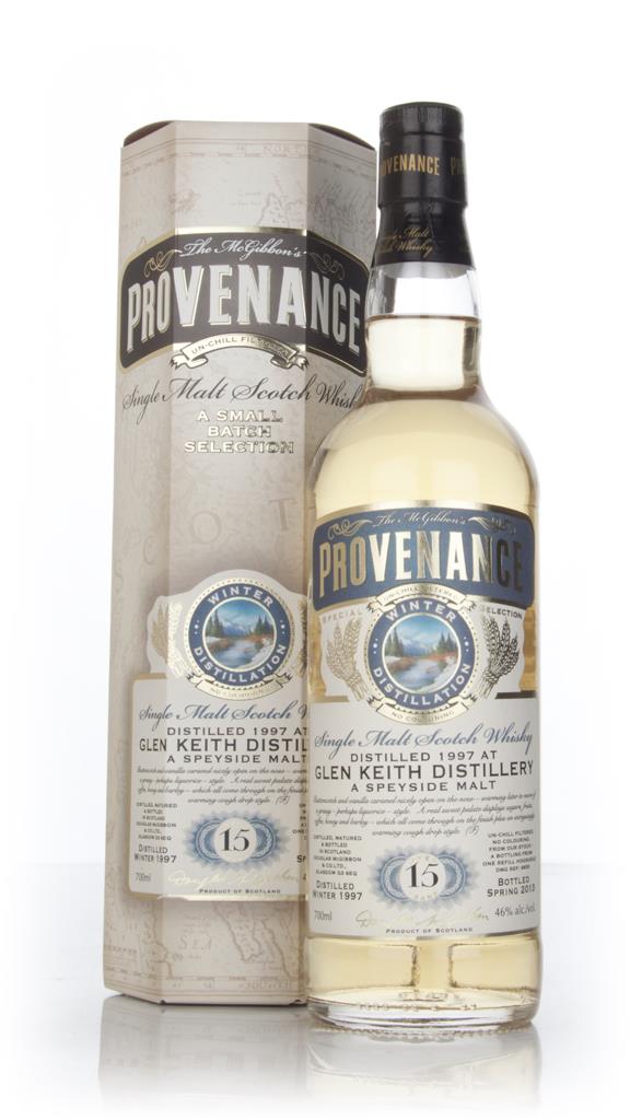 Glen Keith 15 Year Old 1997 (cask 9655) - Provenance (Douglas Laing) Single Malt Whisky
