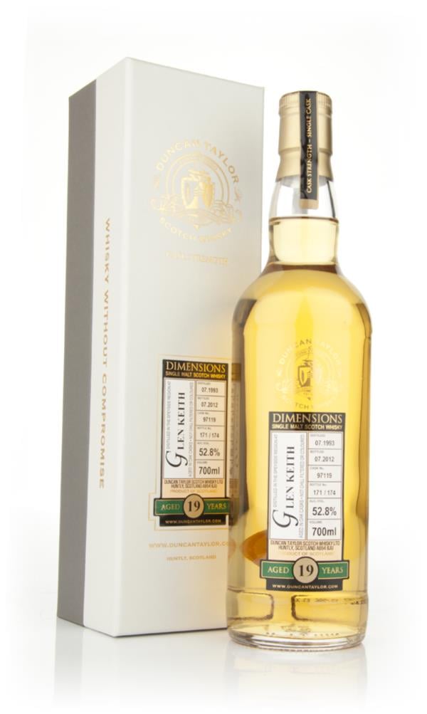 Glen Keith 19 Year Old 1993 - Dimensions (Duncan Taylor) Single Malt Whisky