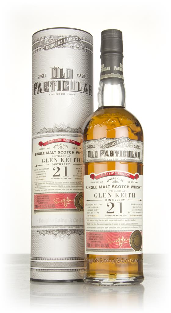 Glen Keith 21 Year Old 1996 (cask 12198) - Old Particular (Douglas Lai Single Malt Whisky