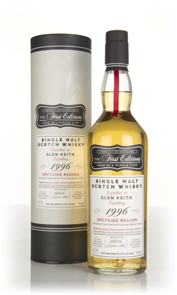 Glen Keith 21 Year Old 1996 (cask 14986) - The First Editions (Hunter Single Malt Whisky