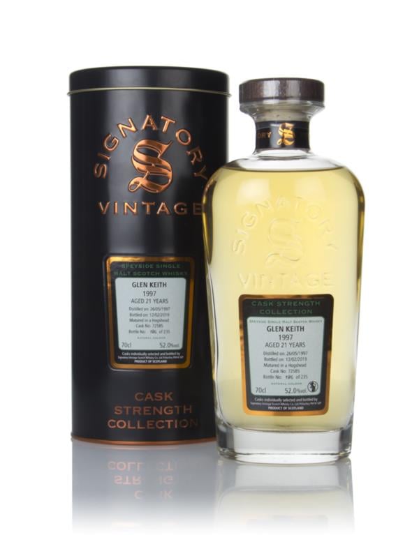 Glen Keith 21 Year Old 1997 (cask 72585) - Cask Strength Collection (S Single Malt Whisky