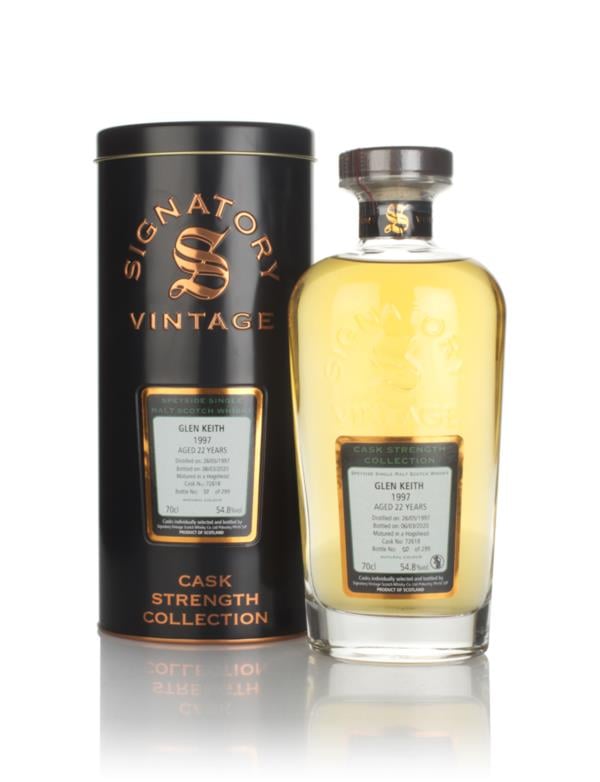 Glen Keith 22 Year Old 1997 (cask 72618) - Cask Strength Collection (S Single Malt Whisky