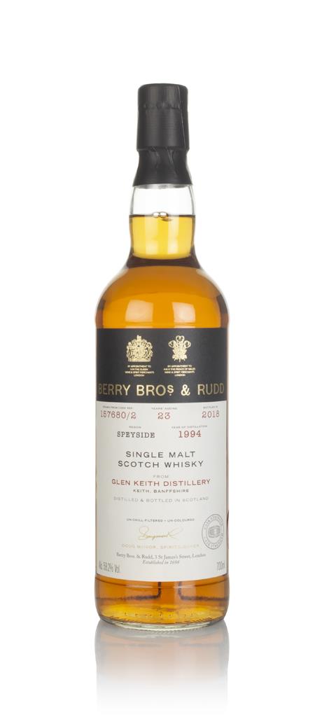 Glen Keith 23 Year Old 1994 (cask 157680/2) - Berry Bros. & Rudd Single Malt Whisky
